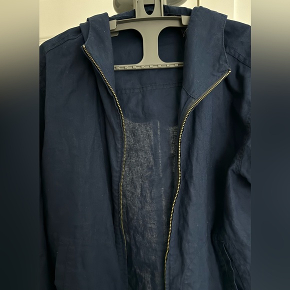 Brand new utility cotton jacket with hoodie - Picture 4 of 5